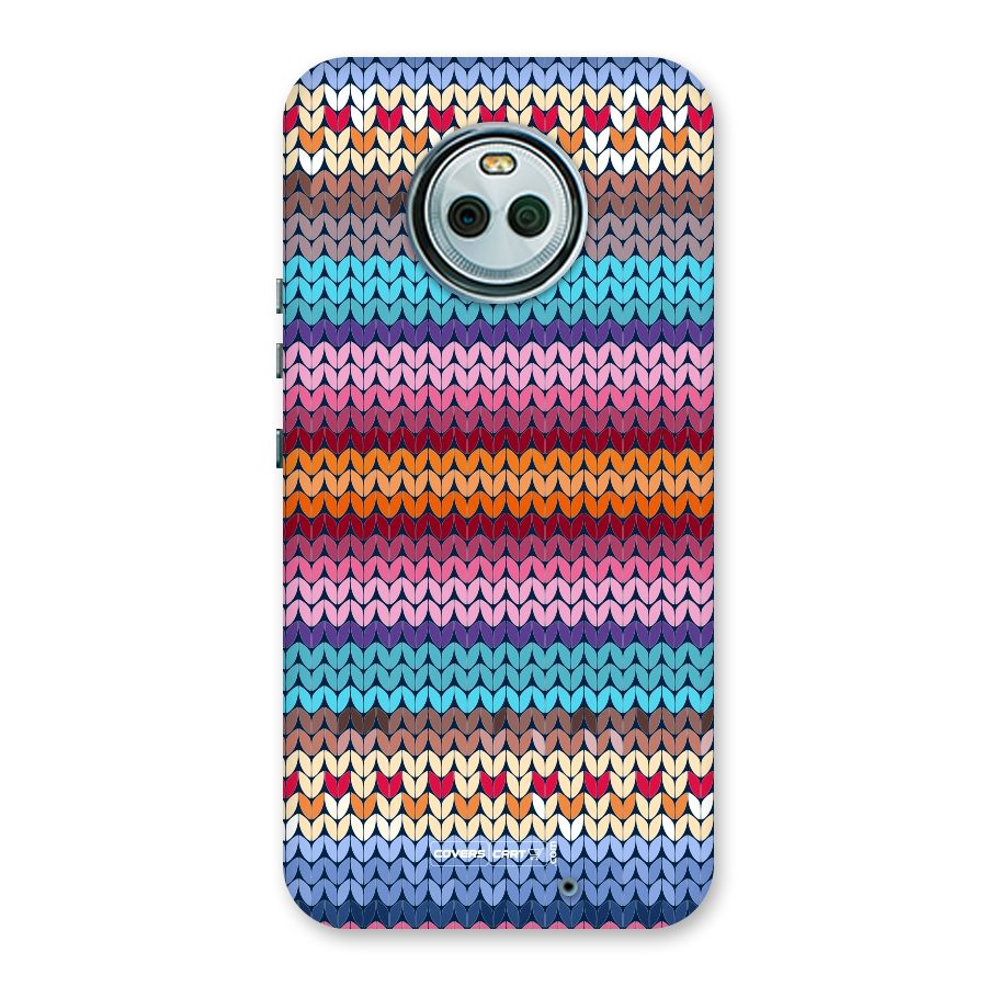 Woolen Back Case for Moto X4