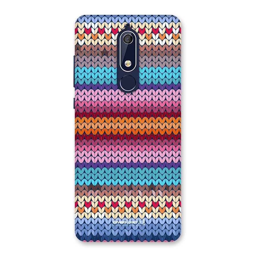 Woolen Back Case for Nokia 5.1