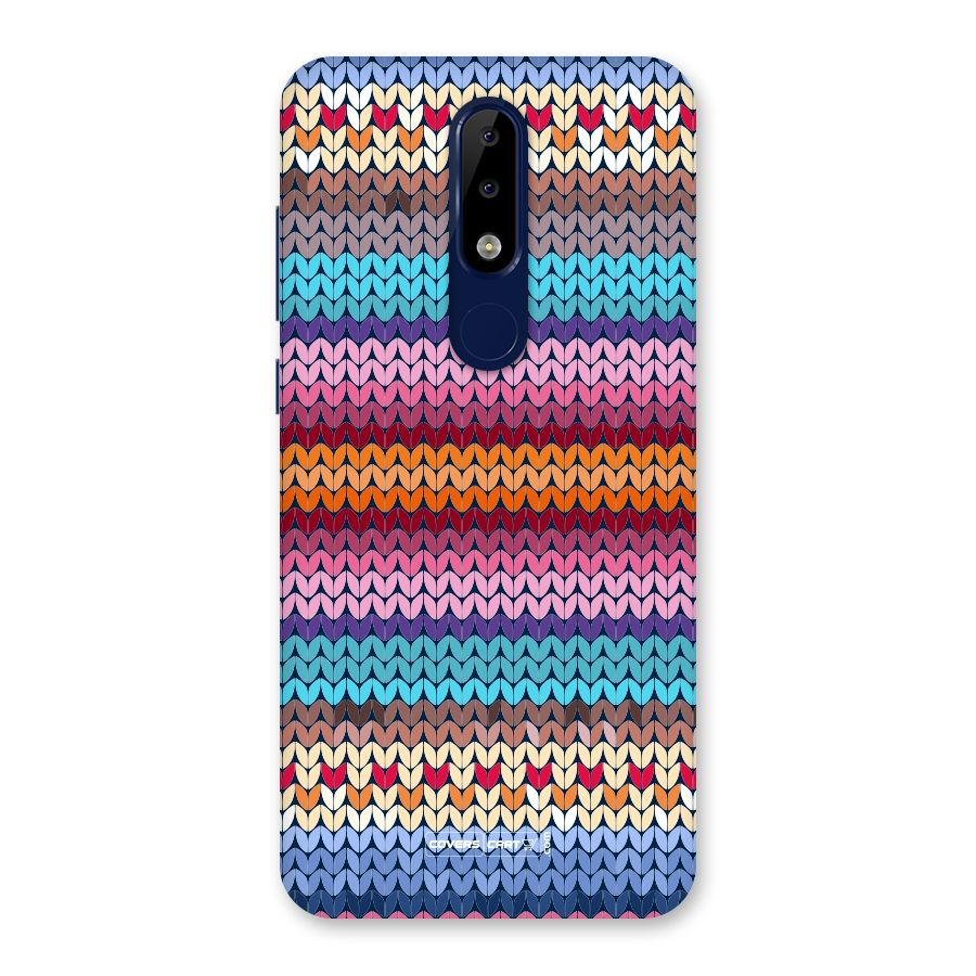 Woolen Back Case for Nokia 5.1 Plus