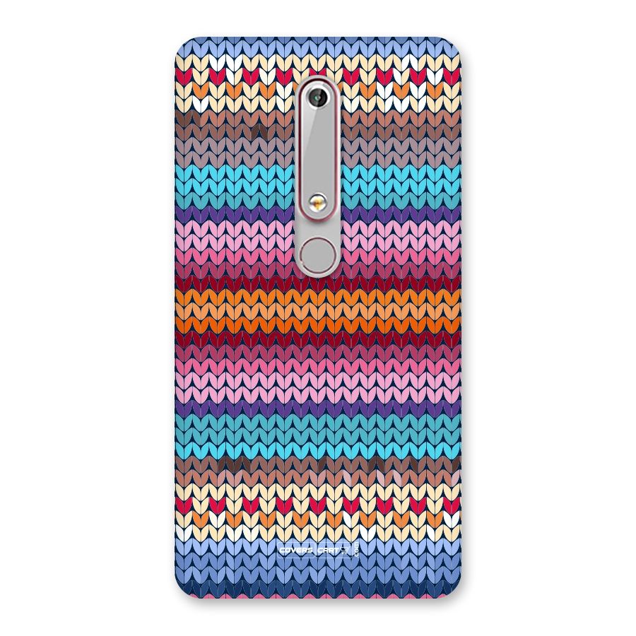 Woolen Back Case for Nokia 6.1