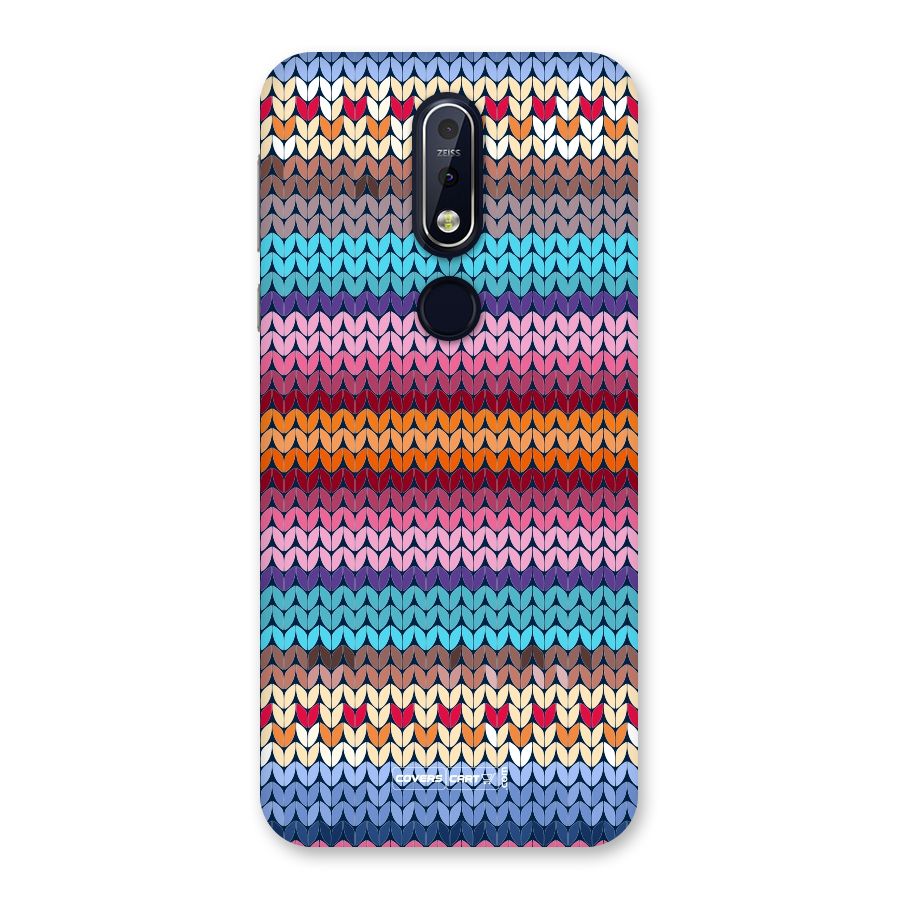 Woolen Back Case for Nokia 7.1