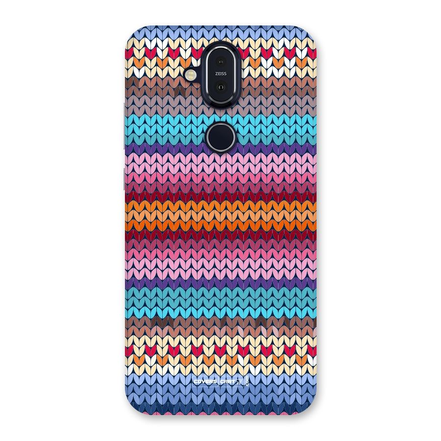 Woolen Back Case for Nokia 8.1