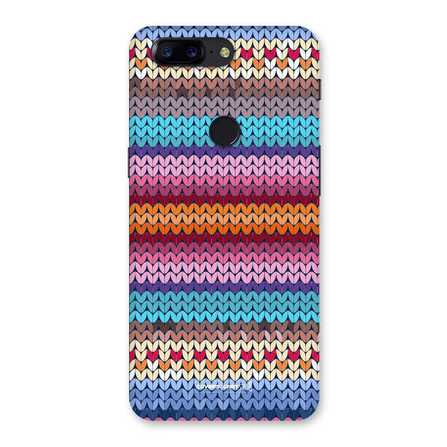 Woolen Back Case for OnePlus 5T
