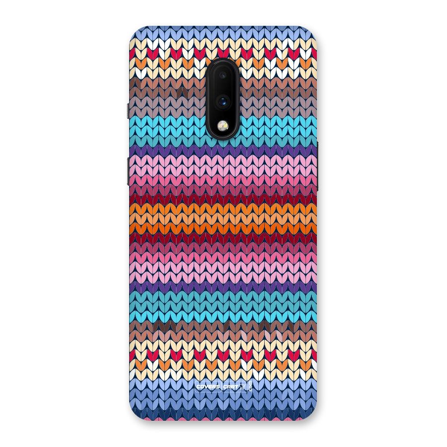 Woolen Back Case for OnePlus 7