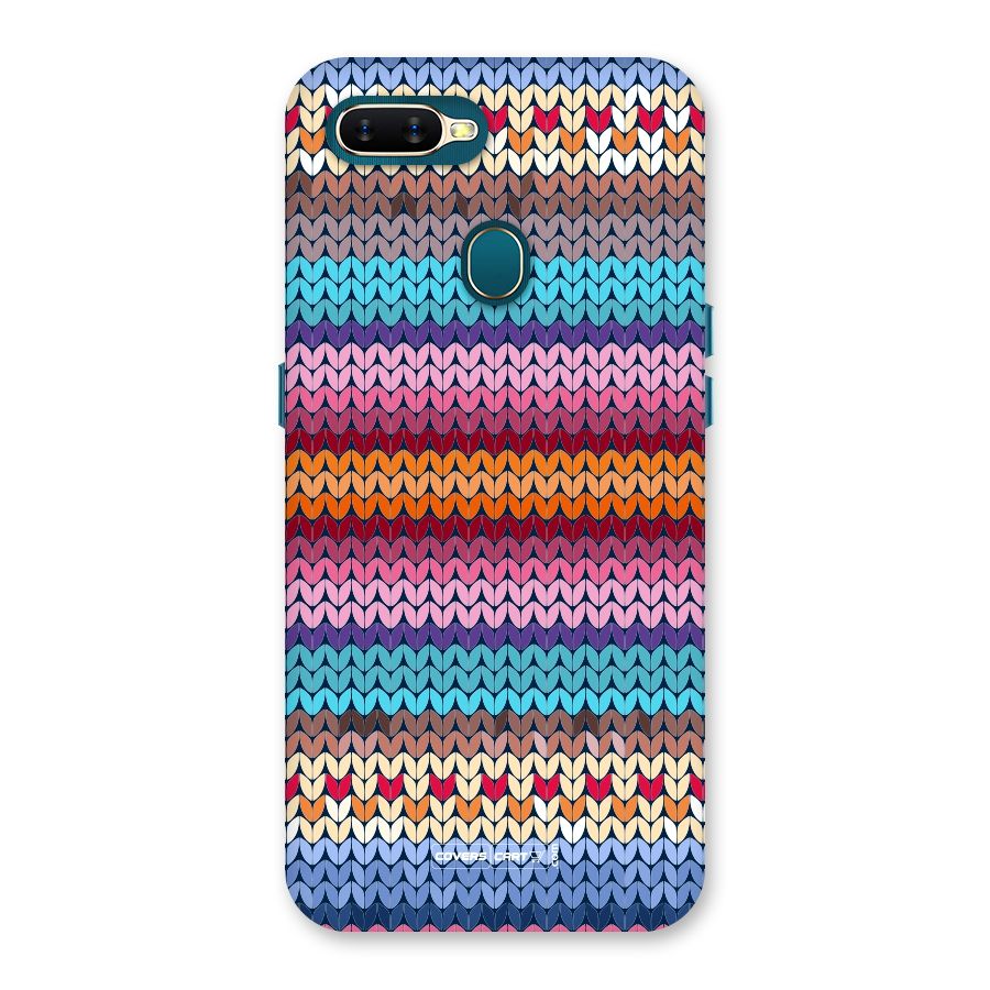Woolen Back Case for Oppo A11k