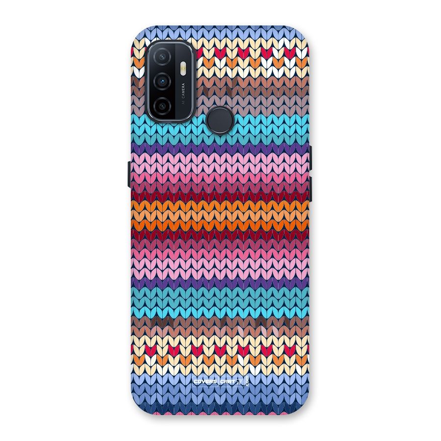 Woolen Back Case for Oppo A32
