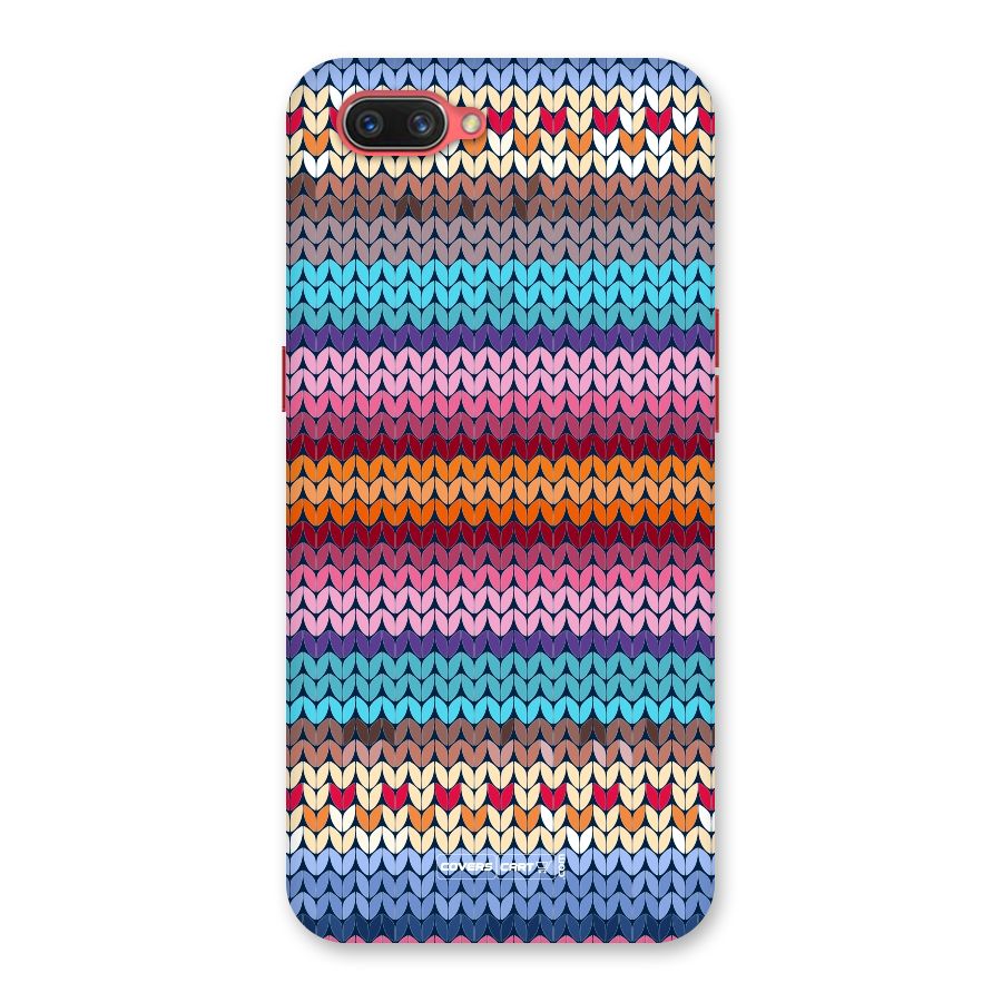 Woolen Back Case for Oppo A3s
