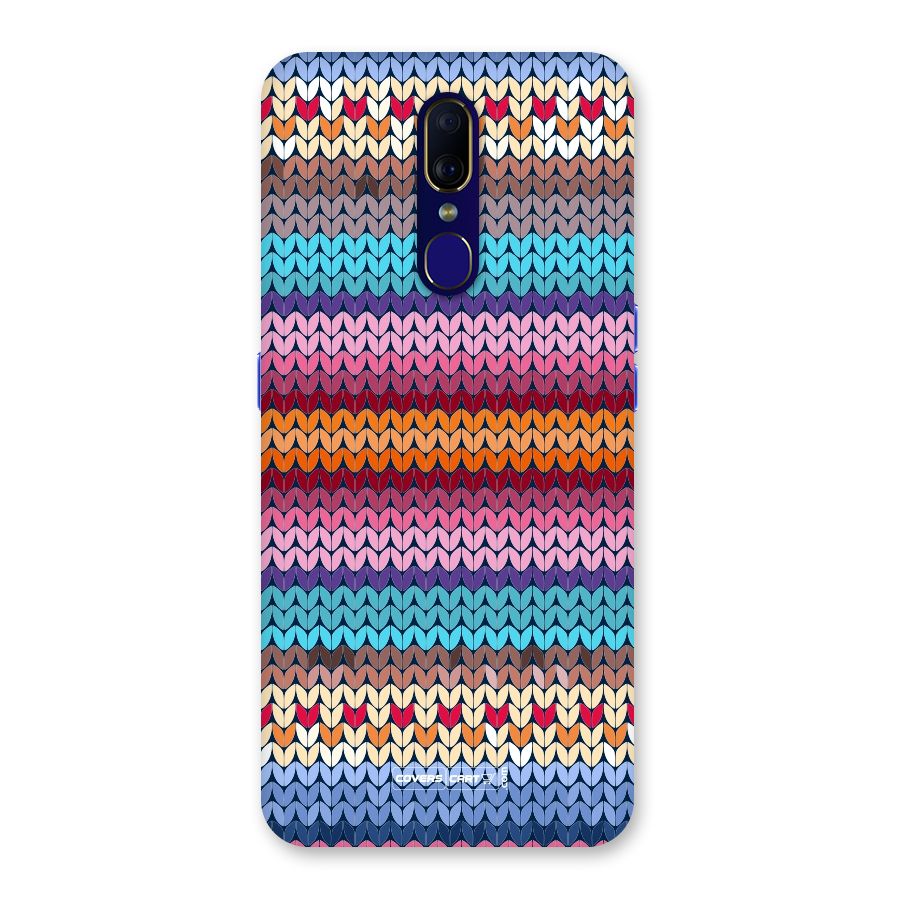 Woolen Back Case for Oppo F11