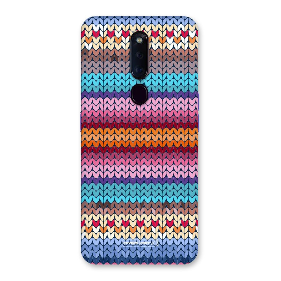 Woolen Back Case for Oppo F11 Pro