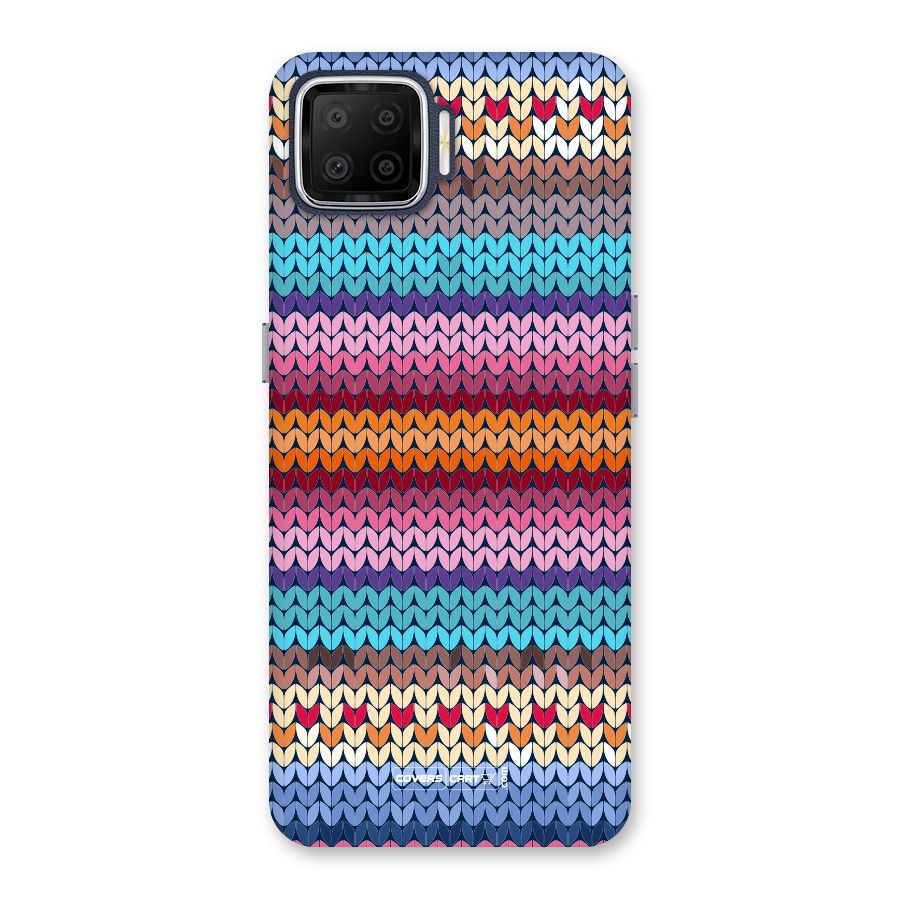 Woolen Back Case for Oppo F17