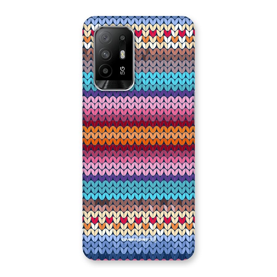 Woolen Back Case for Oppo F19 Pro Plus 5G