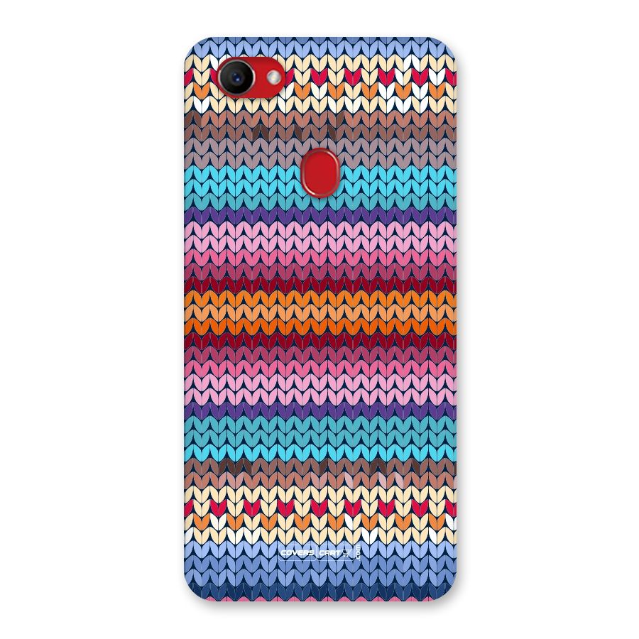 Woolen Back Case for Oppo F7