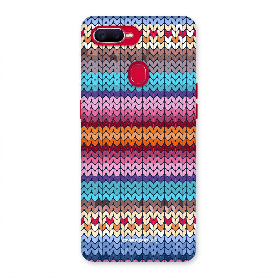 Woolen Back Case for Oppo F9 Pro