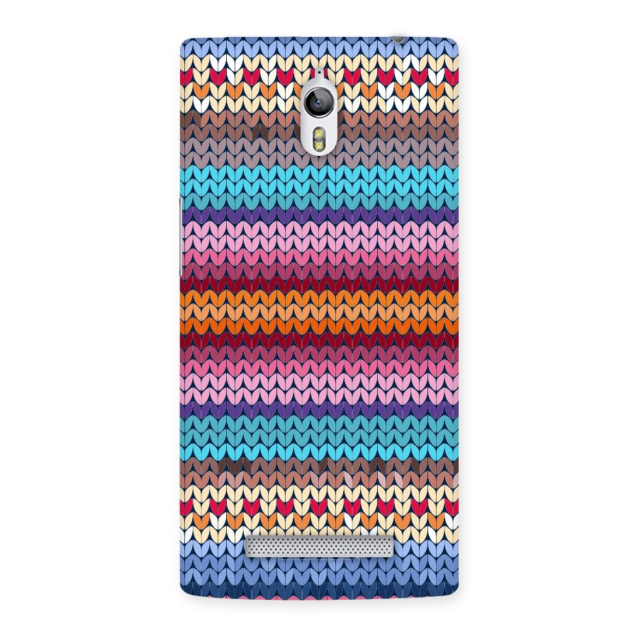 Woolen Back Case for Oppo Find 7