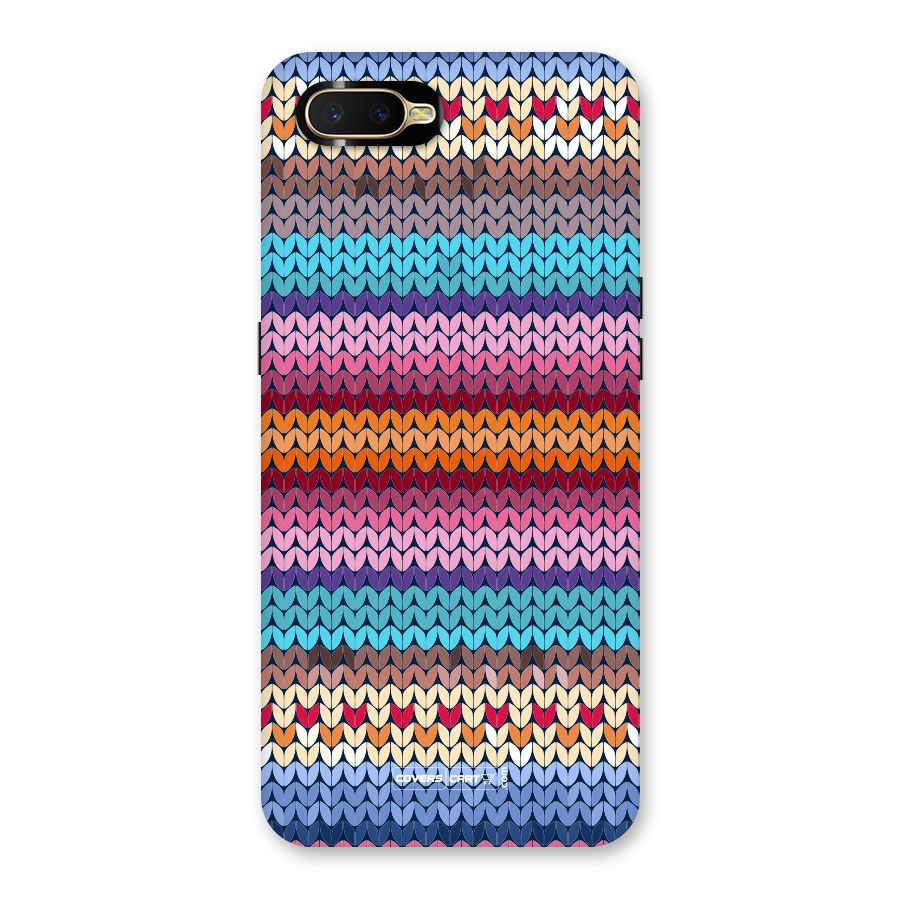 Woolen Back Case for Oppo K1