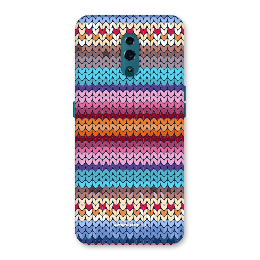 Woolen Back Case for Oppo Reno