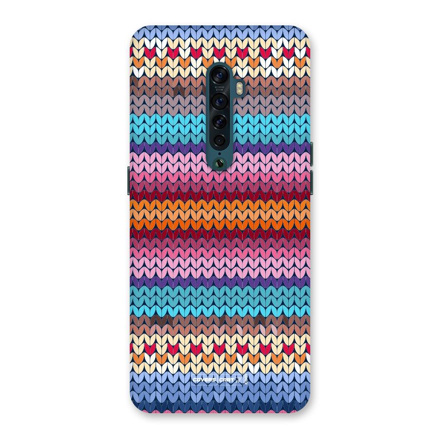 Woolen Back Case for Oppo Reno2