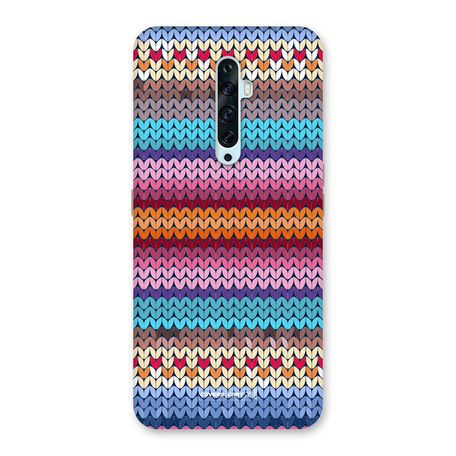 Woolen Back Case for Oppo Reno2 F