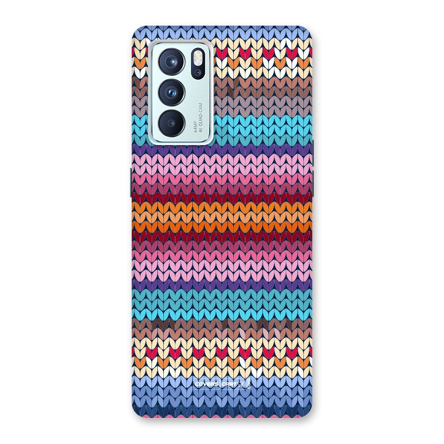 Woolen Back Case for Oppo Reno6 Pro 5G