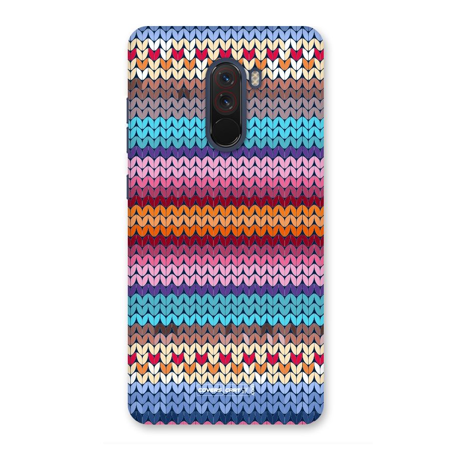 Woolen Back Case for Poco F1