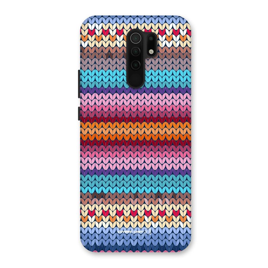 Woolen Back Case for Poco M2