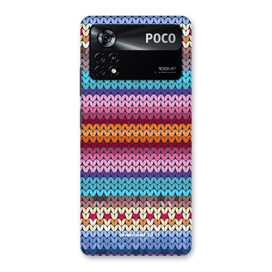 Woolen Back Case for Poco X4 Pro 5G