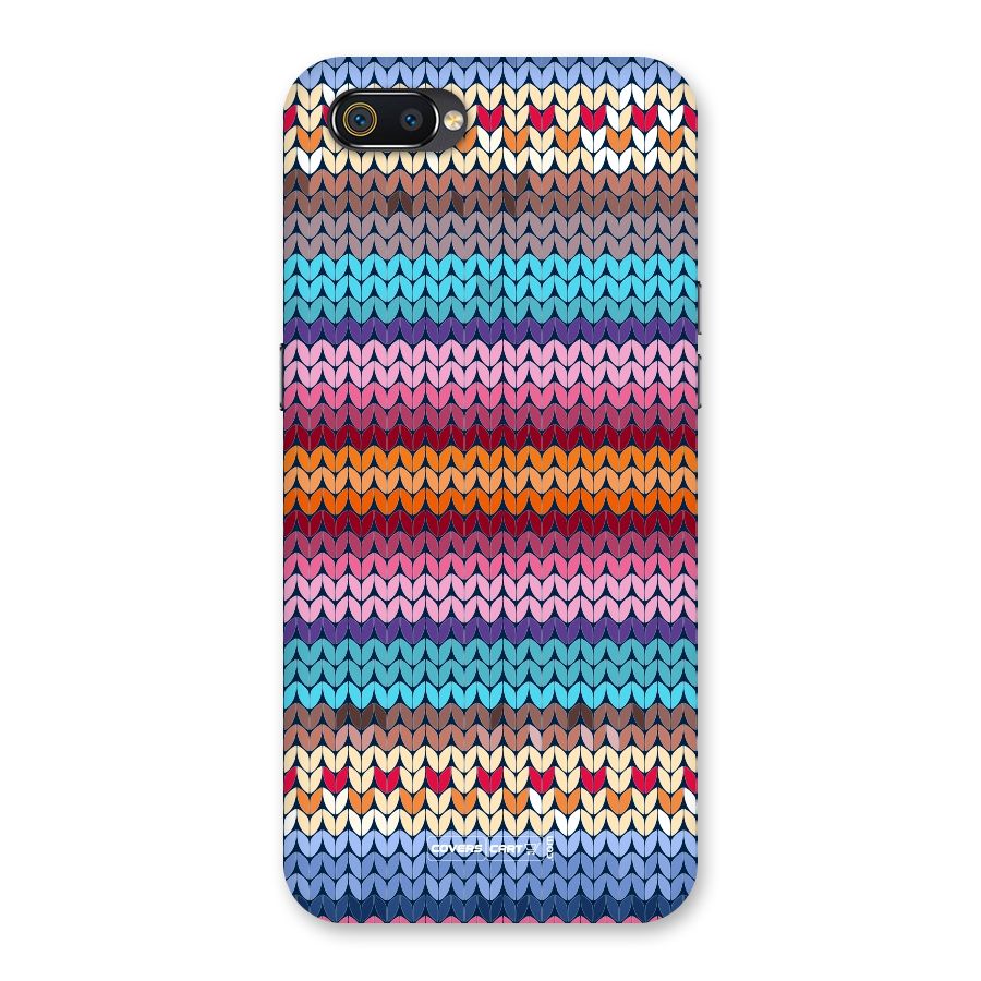 Woolen Back Case for Realme C2