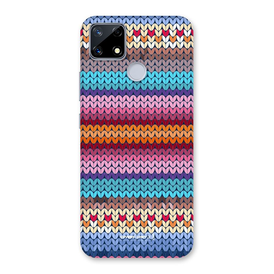 Woolen Back Case for Realme Narzo 20