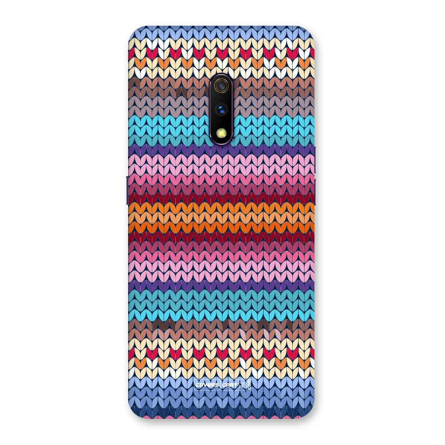 Woolen Back Case for Realme X