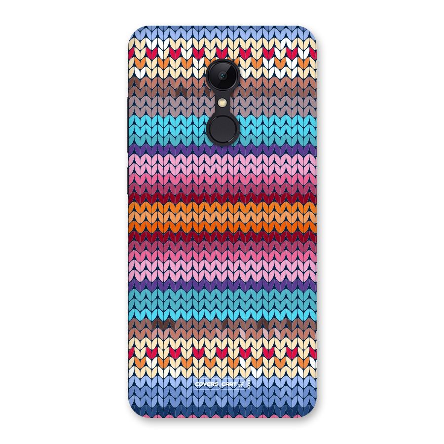 Woolen Back Case for Redmi 5