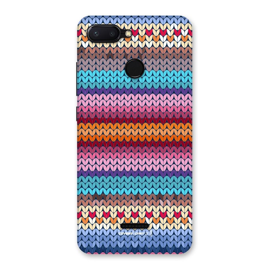 Woolen Back Case for Redmi 6