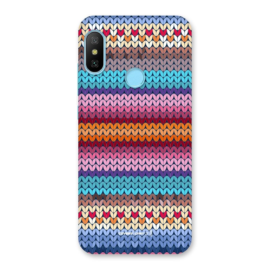 Woolen Back Case for Redmi 6 Pro
