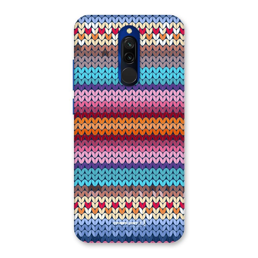 Woolen Back Case for Redmi 8