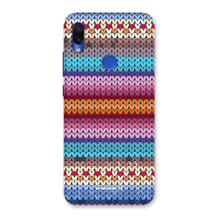 Woolen Back Case for Redmi Note 7S