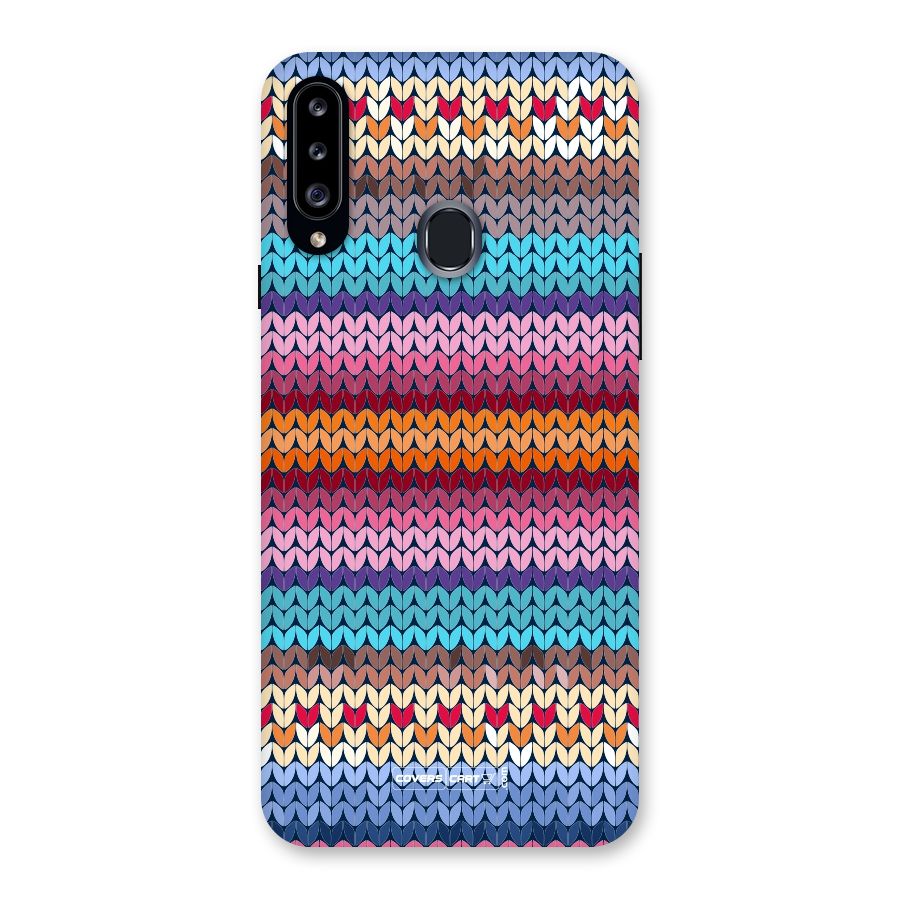 Woolen Back Case for Samsung Galaxy A20s