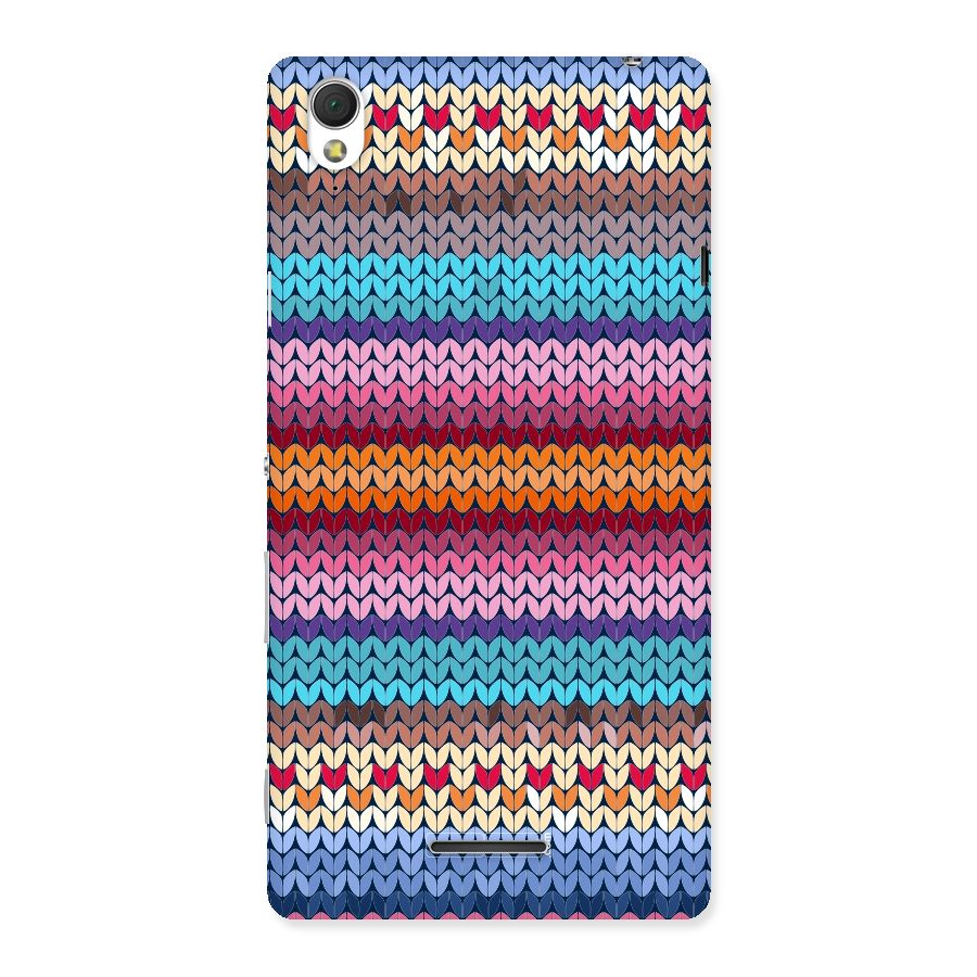 Woolen Back Case for Sony Xperia T3