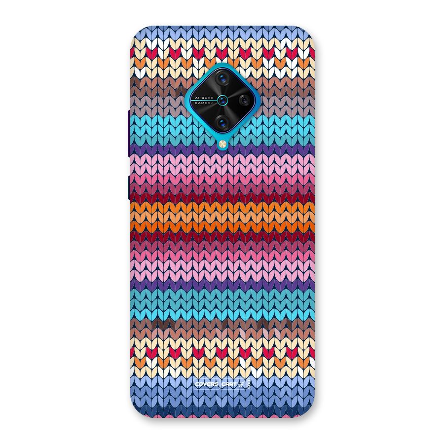 Woolen Back Case for Vivo S1 Pro