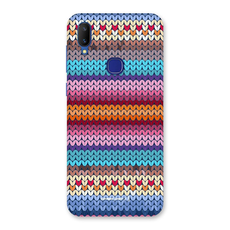 Woolen Back Case for Vivo V11