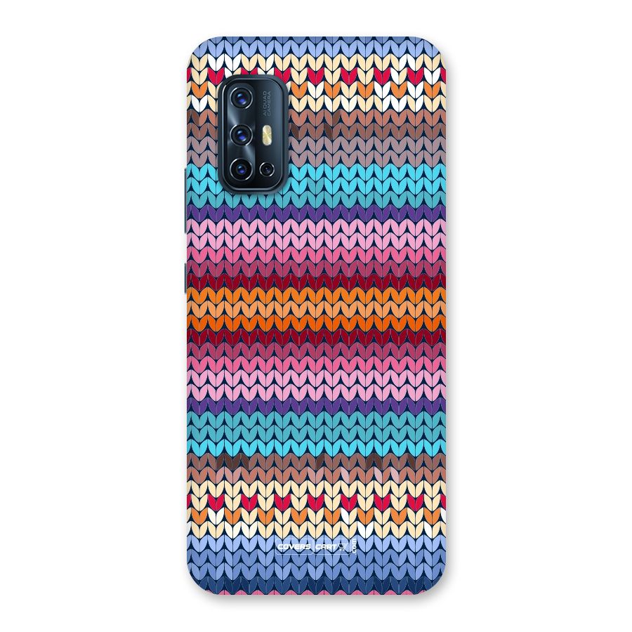 Woolen Back Case for Vivo V17