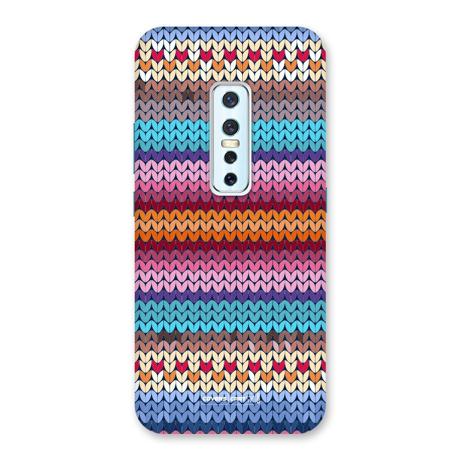Woolen Back Case for Vivo V17 Pro