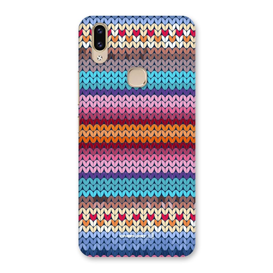 Woolen Back Case for Vivo V9 Youth