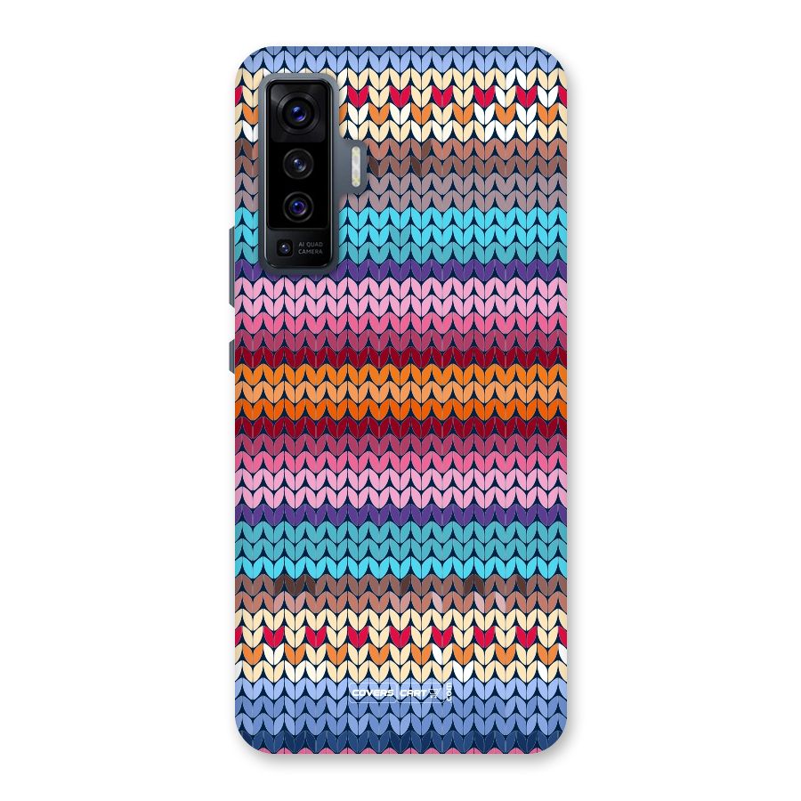 Woolen Back Case for Vivo X50