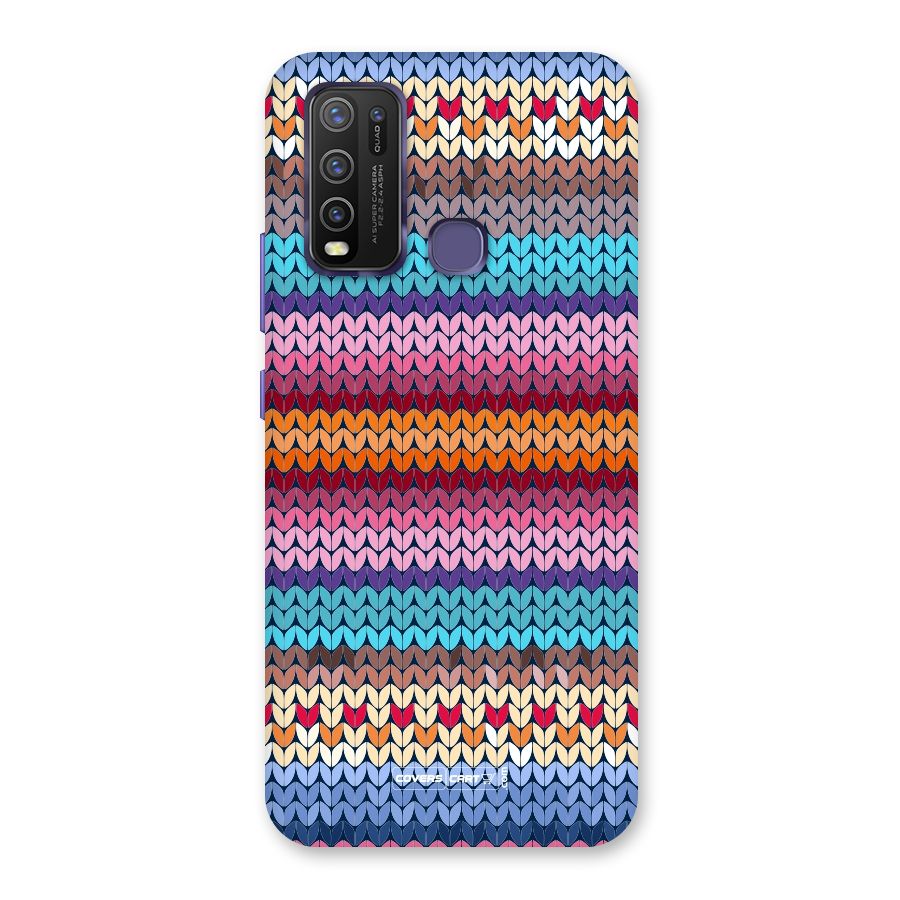 Woolen Back Case for Vivo Y30