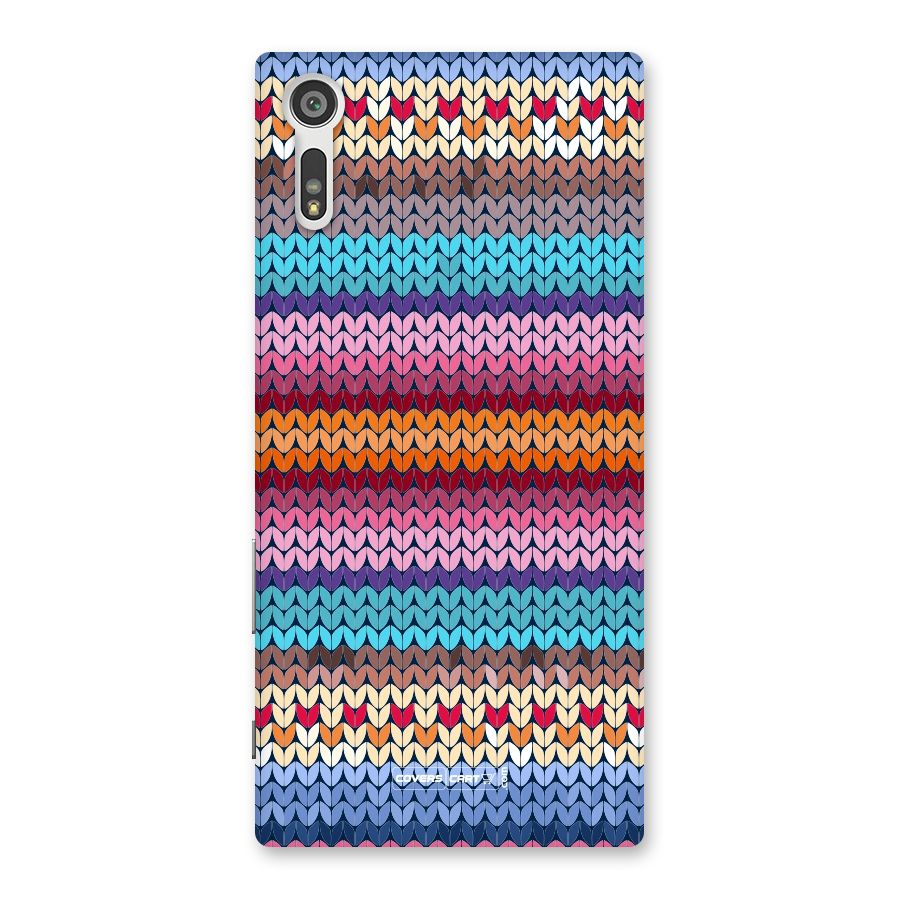 Woolen Back Case for Xperia XZ