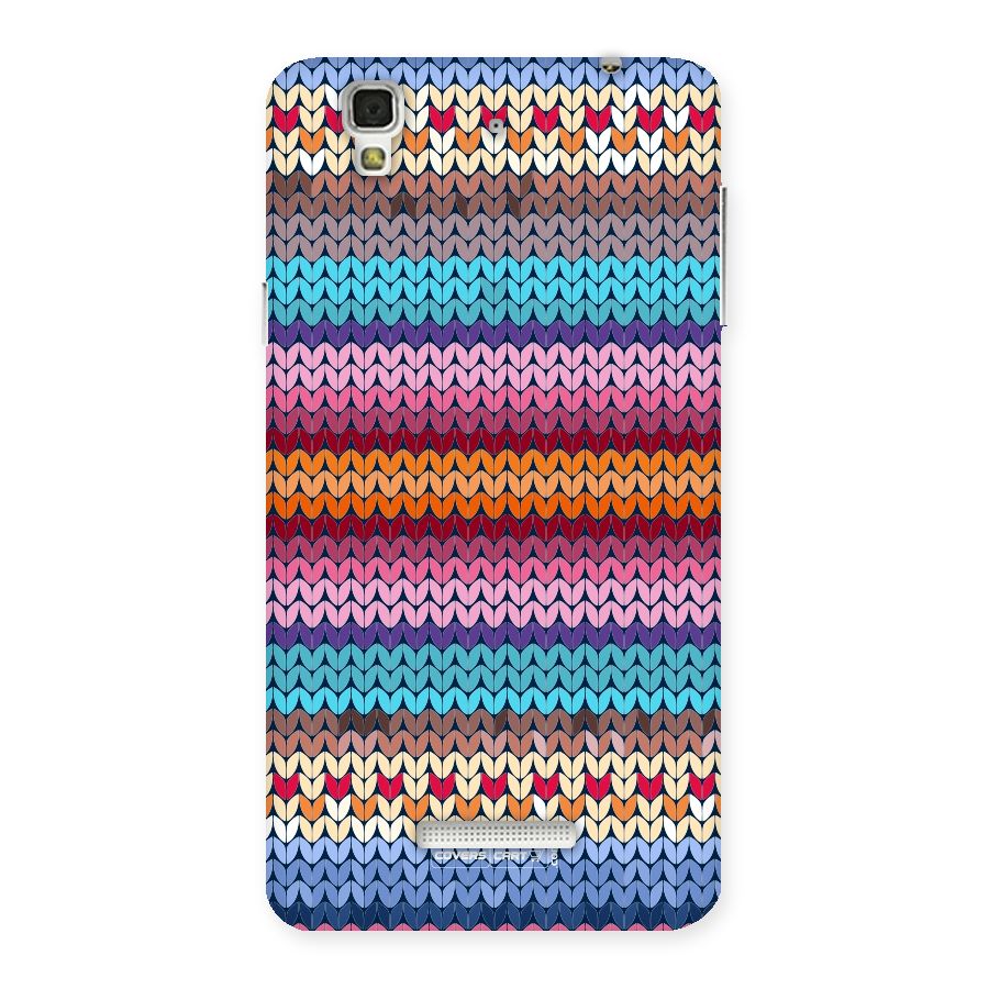 Woolen Back Case for Yu Yureka