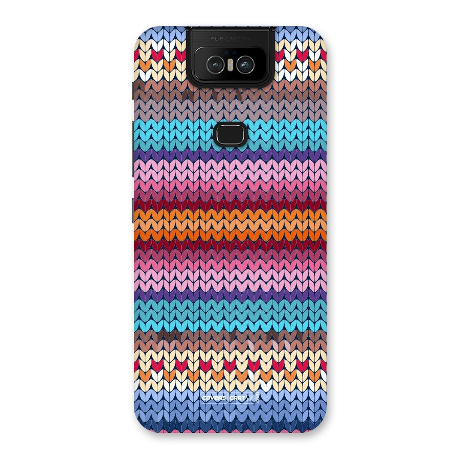 Woolen Back Case for Zenfone 6z