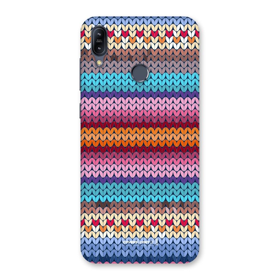 Woolen Back Case for Zenfone Max M2