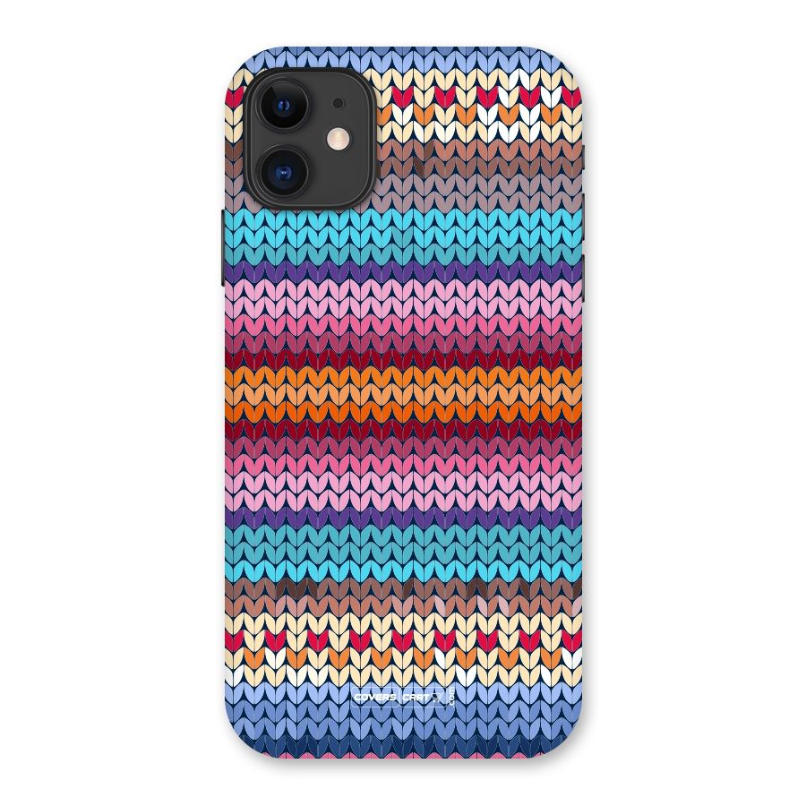 Woolen Back Case for iPhone 11
