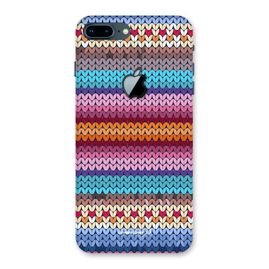 Woolen Back Case for iPhone 7 Plus Apple Cut