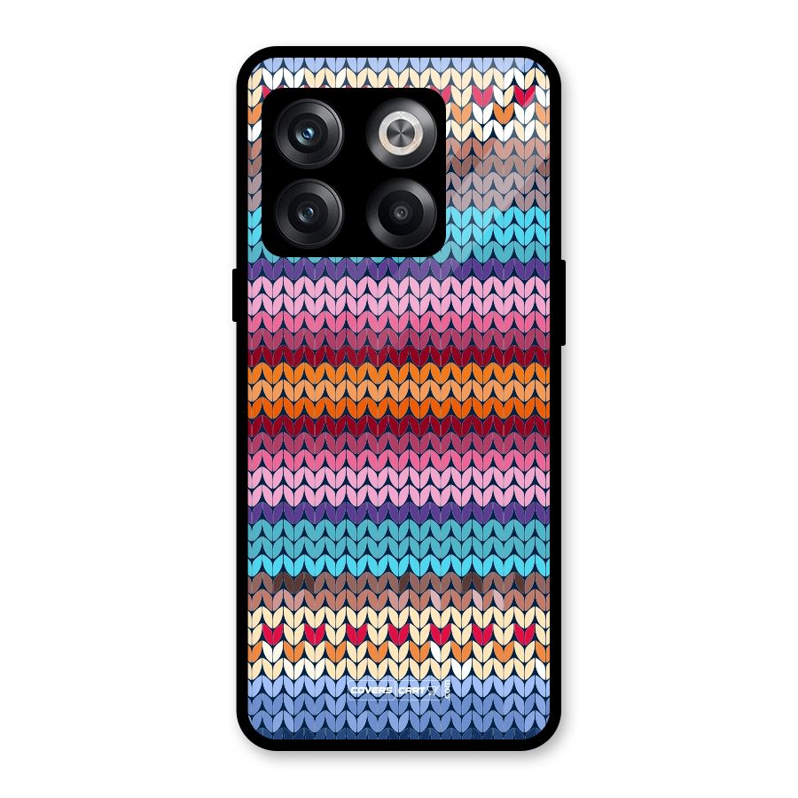 Woolen Glass Back Case for OnePlus 10T
